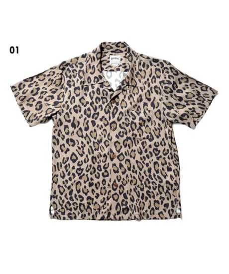 Animal Hawaiian Shirts (Leopard)【40978】