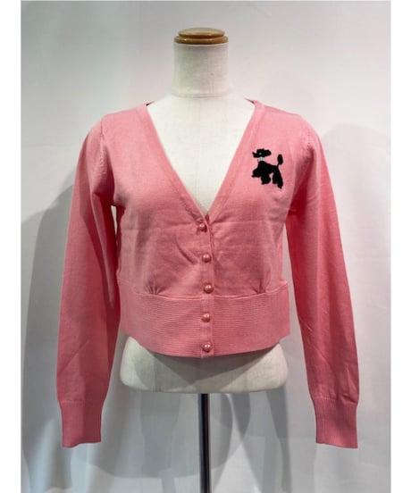 Pile Poodle L/S Knit Cardigan【SVY-KN055】