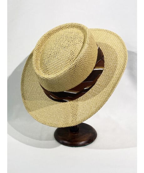 Regimental Boater Panama Hat【NB-HT007】