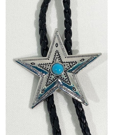 Turquoise Star Bolo Tie【NB-BT007】