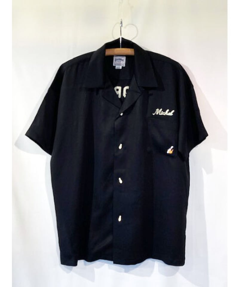 Devil Wide Bowling Shirt (※Over Size)【40933】 |