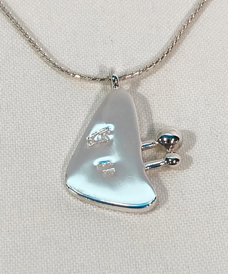 Space Labo SL-65  Silver Necklace【SL-65】