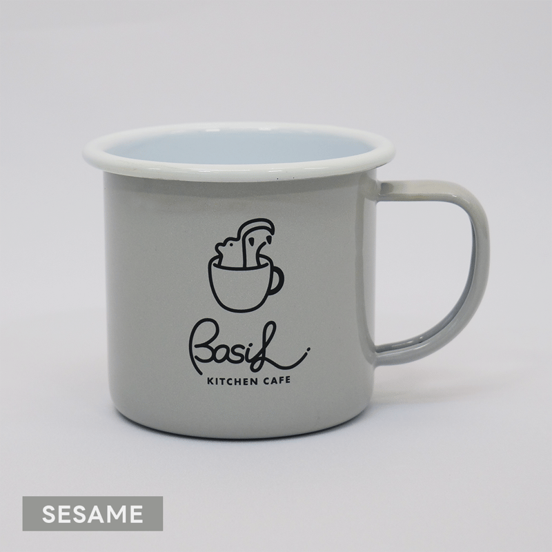 Best madeホーローカップペアセット ホーローマグカップ【SESAME】BASIL KITCHEN CAFE ORIGINAL |