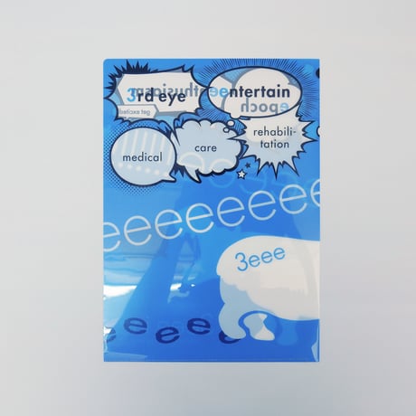 3eee CLEAR FILE -BLUE-
