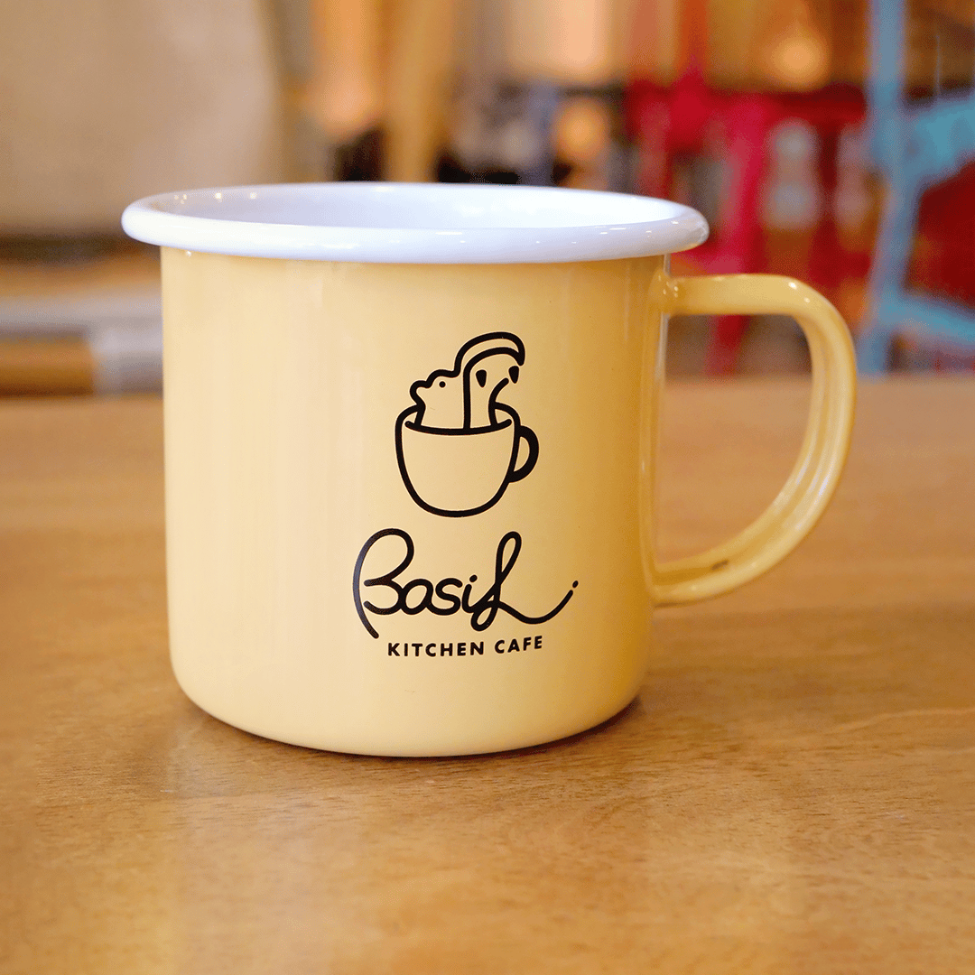 ホーローマグカップ【ハニー】 | BASIL KITCHEN STORE -3eee Inc