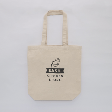 トートバッグ【BLACK】BASIL KITCHEN STORE ORIGINAL