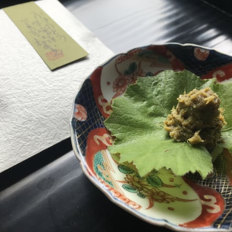 【ふきのとう味噌】  (100㌘)ほかほかご飯に。これが一番！