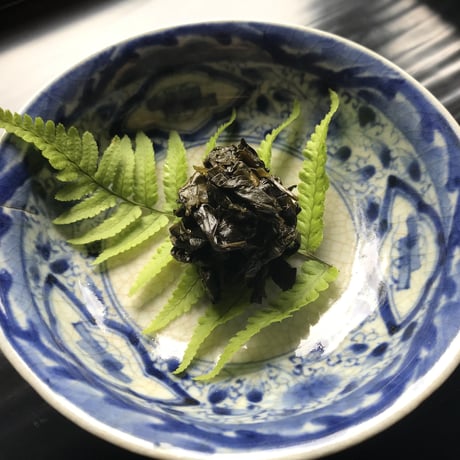 【葉とうがらし佃煮】(100㌘)熱々ご飯に。おにぎりに。