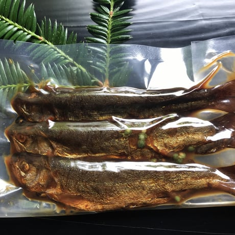 【鱒（マス）の山椒煮】(3匹入) 人気商品