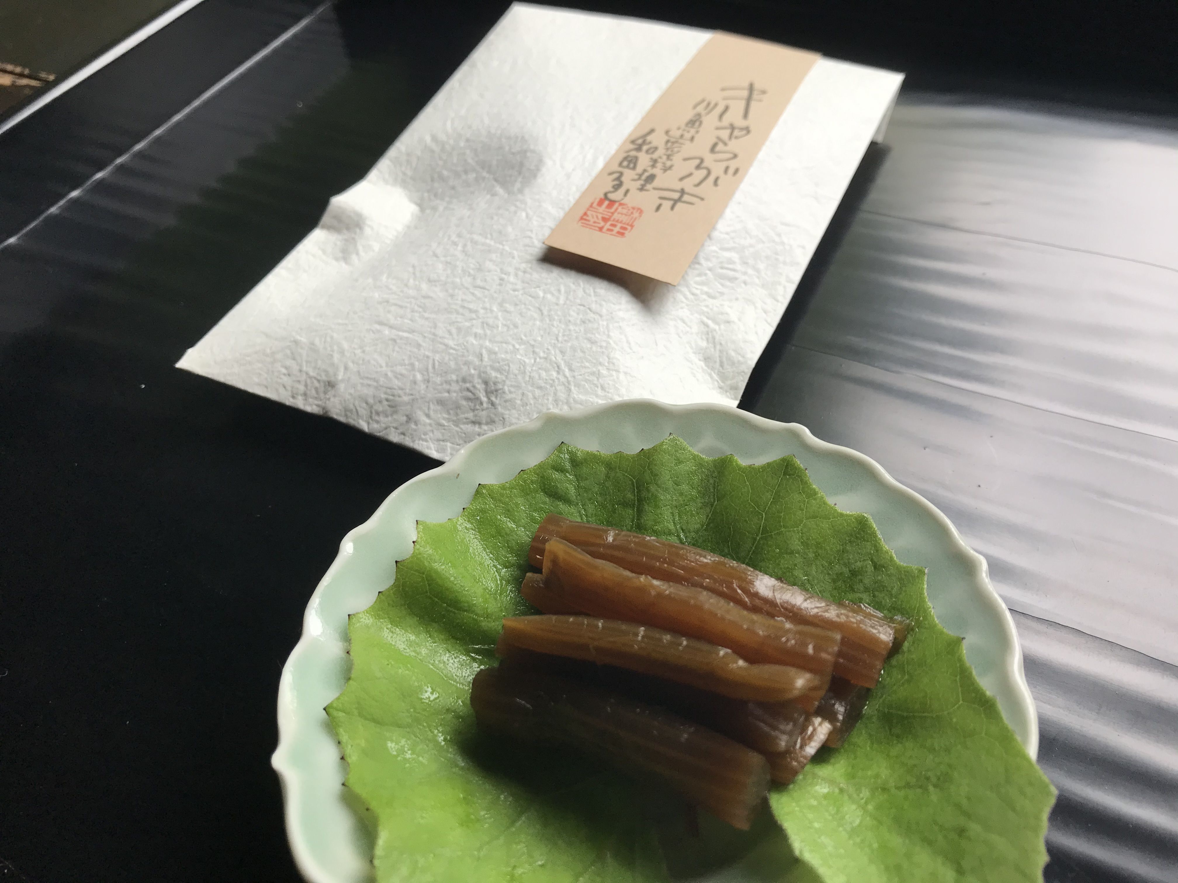 きゃらぶき】(100㌘)太めの蕗で柔らかく。 | 和田屋