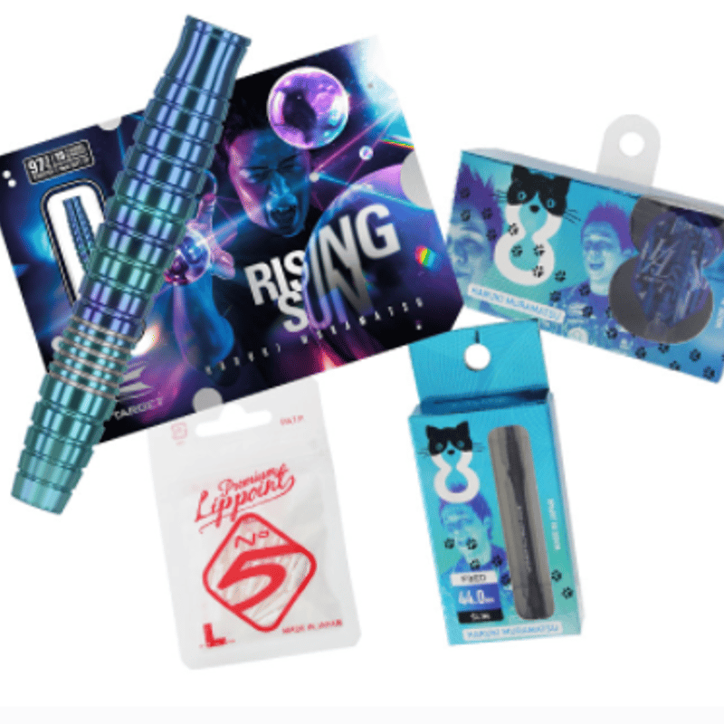 村松治樹選手 バレル4点セット ターゲット チームプロ 村松治樹 TARGET