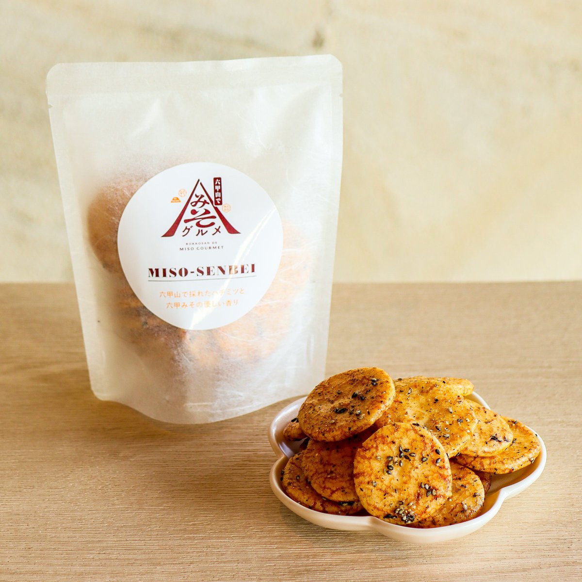 六甲山限定】六甲みそ煎餅 | 六甲ガーデンテラス shop Horti