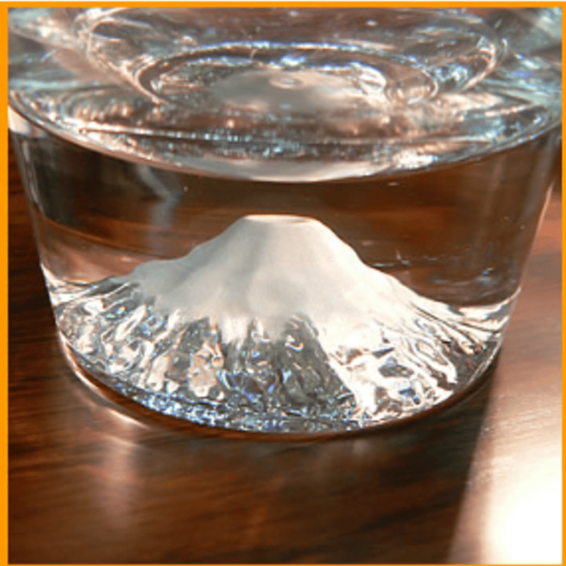 富士山 グラス セット 田島硝子 ビアグラス(さくら)・ロックグラス