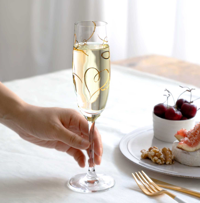 ペルソナ25周年 スパークリングドリンク＆シャンパングラスセット