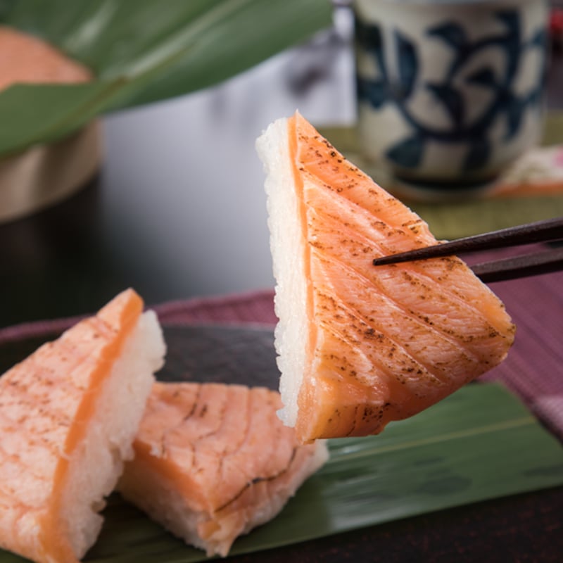 炙り小ます寿し | 【公式】鱒寿しや特産品の通販サイト-立山ある