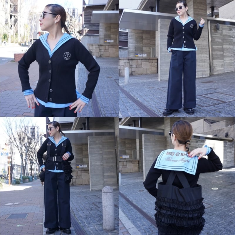 【thomas magpie】トーマスマグパイ　セーラーシャツ THOMAS MAGPIE セーラーシャツ white | grasol Nagasaki