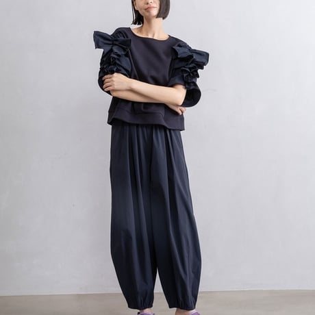 MARECHALTERRE(マルシャルテル）ラッフルスリーブトップス