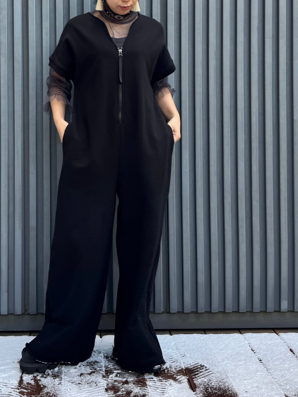 TRANOIオールインワン黒 TRANOI.（トラノイ）TORAオールインワン | ZAZABYS