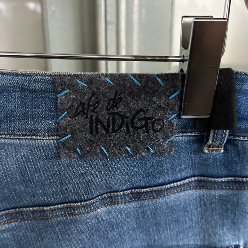 ミカーレミカーレ　café dé INDiGo カシュクールデニム ミカーレミカーレ café dé INDiGo カシュクールデニム - メルカリ
