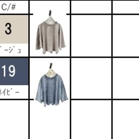 26AW予約アイテム　ayane.（アヤン）ストーンウォッシュプルオーバーニット