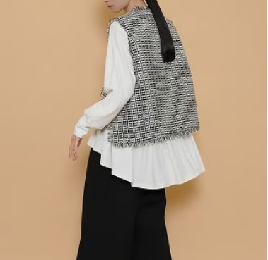 CYANTOKYO（シアントーキョー） ラウンドギャザーウォームドルマンTOPS