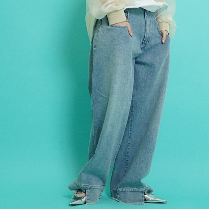 CYAN TOKYO（シアントーキョー）スリットヘムドレープPKバギー | ZAZABYS 