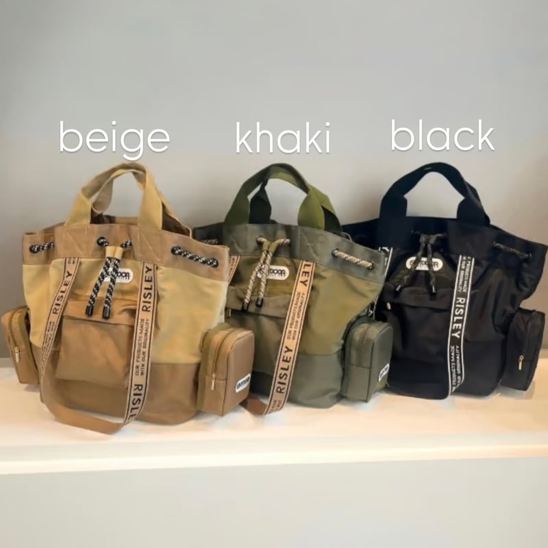 Risley(リズレイ）×Outdoor トートバッグ | ZAZABYS