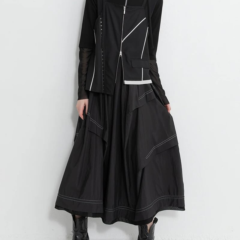 AULAAILA（アウラアイラ）バックプリーツキャミソールTOPS | ZAZABYS