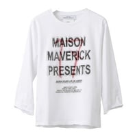 MAISONMAVERICKPRESENTS（メゾンマーヴェリックプレゼンツ）MNPラッキーナンバーロゴT