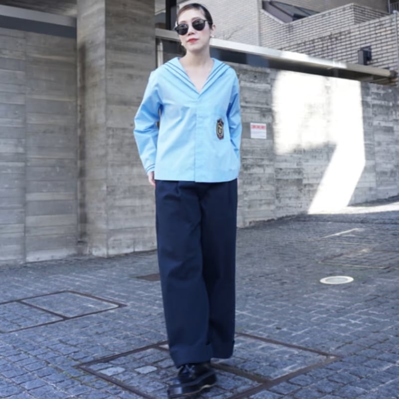 THOMASMAGPIE(トーマスマグパイ）セーラーカラーシャツ | ZAZABYS