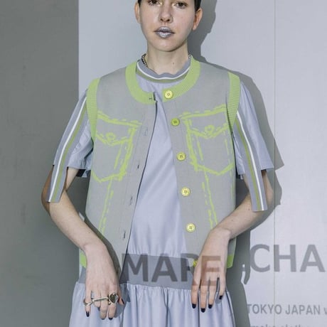 MARECHALTERRE(マルシャルテル）ジャガードベスト
