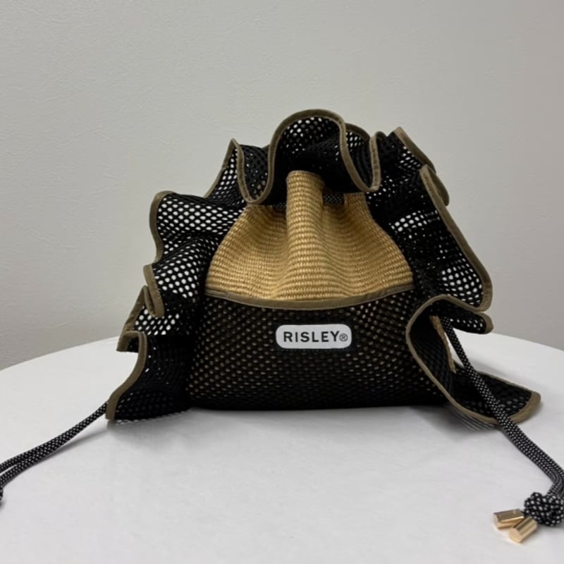 RISLEY（リズレイ）×Outdoor ラッフルバスケットバッグ | ZAZABYS