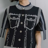 MARECHALTERRE(マルシャルテル）ジャガードベスト