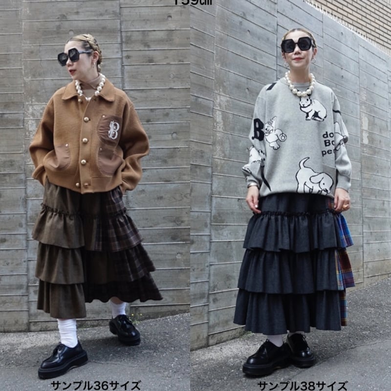 25AW予約アイテム THOMASMAGPIE（トーマスマグパイ）チェックスカート