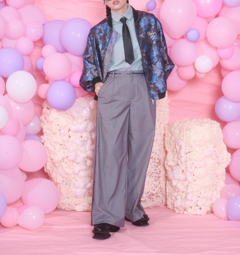 Thomas magpie(トーマスマグパイ） サイドラインフラワープリント