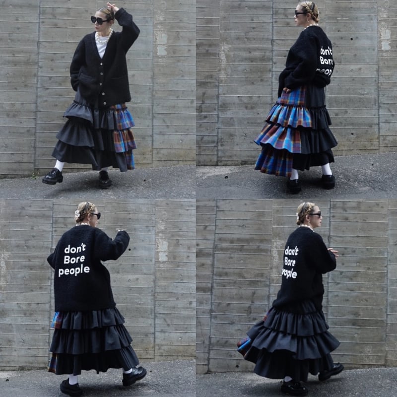 25AW予約アイテム THOMASMAGPIE（トーマスマグパイ）チェックスカート