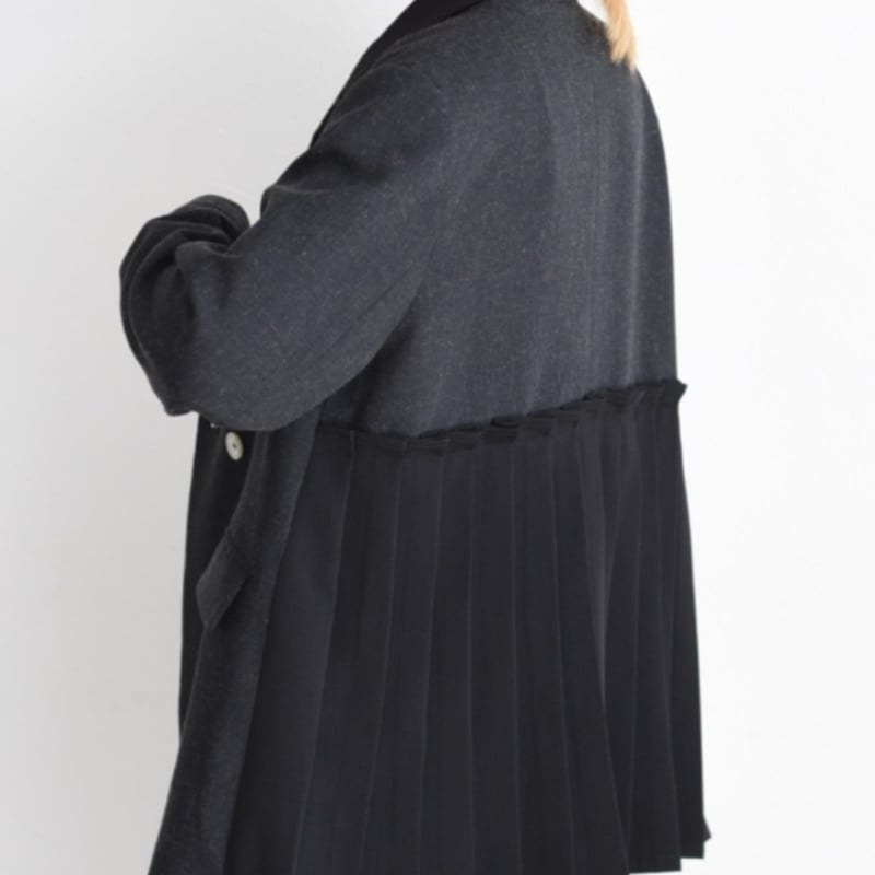 Eimee law（エイミーロー）バックプリーツ微配色ジャケット | ZAZABYS