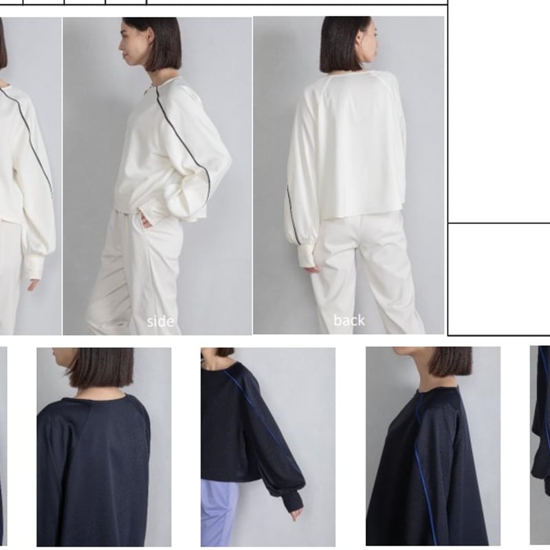 MARECHAL TERRE マルシャルテル　パイピングブラウス　新品タグ付き セール】パイピングブラウス（シャツ/ブラウス）｜MARECHAL