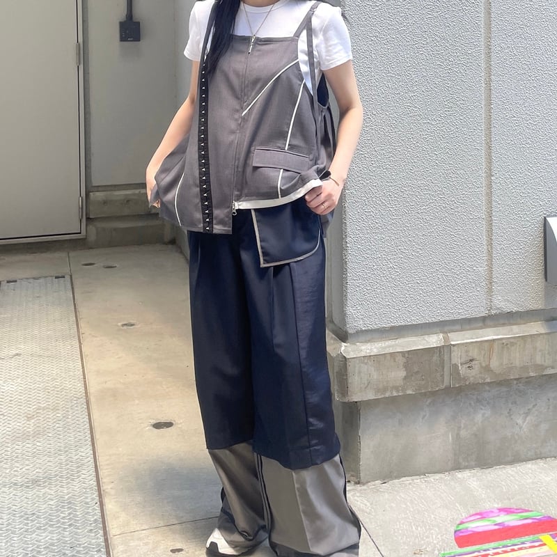 AULAAILA（アウラアイラ）バックプリーツキャミソールTOPS | ZAZABYS