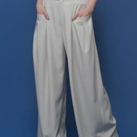 CYANTOKYO（シアントーキョー）Wタックストレッチワイドパンツ