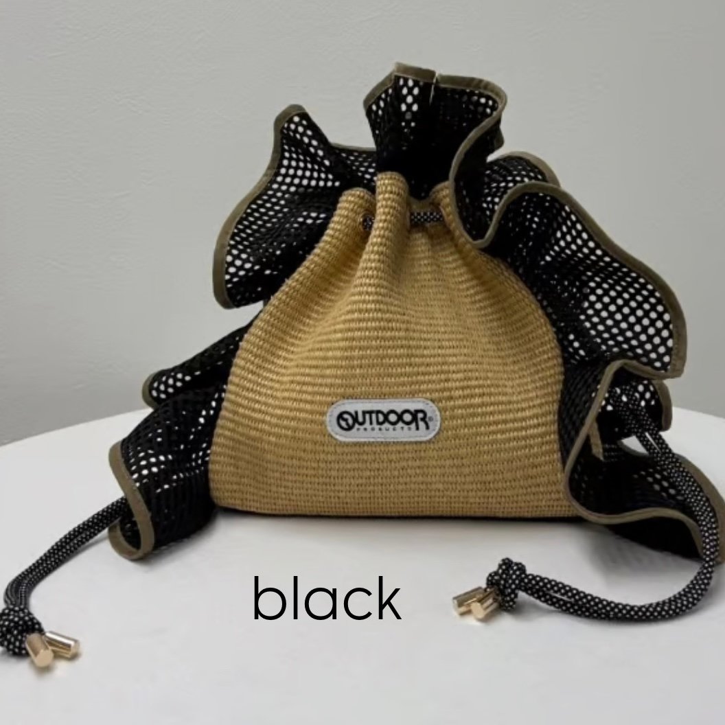 RISLEYリズレー★ラッフルバスケットバッグoutdoorコラボ RISLEY（リズレイ）×Outdoor ラッフルバスケットバッグ | ZAZABYS