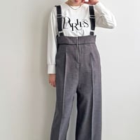 LHELBIE(レルビエ）ブッチャーサスペンダーサロペット