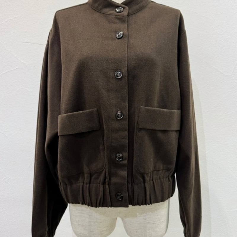 ワイドスリーブウーリーショートブルゾン CYANTOKYO（シアントーキョー