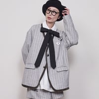 26AW予約アイテム　THOMASMAGPIE（トーマスマグパイ）ストライプジャケット