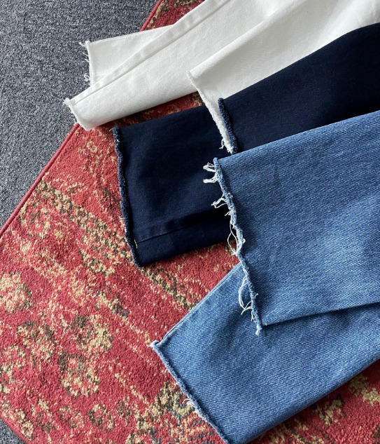 TRANOI.（トラノイ） アンバランスデニムジーンズ | ZAZABYS