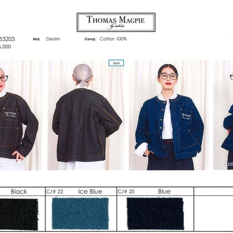 THOMAS MAGPIE（トーマスマグパイ）　25AW予約アイテムカラーまとめ