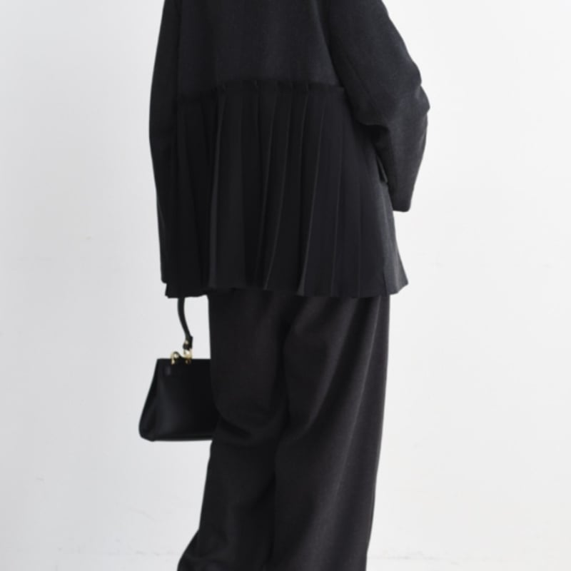 Eimee law（エイミーロー）バックプリーツ微配色ジャケット | ZAZABYS