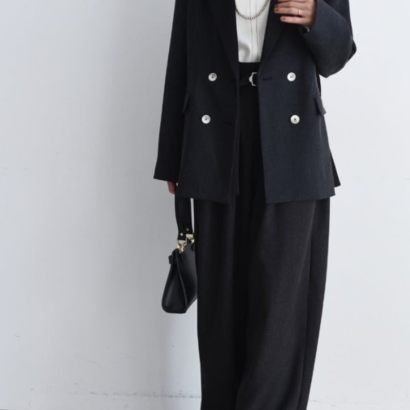 Eimee law（エイミーロー）バックプリーツ微配色ジャケット | ZAZABYS