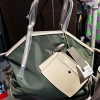 S.H.M バイカラートートバッグ