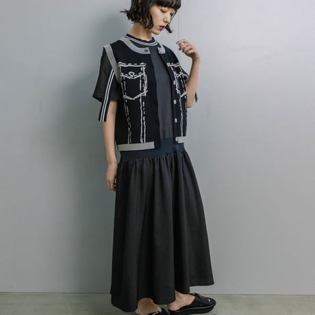 MARECHALTERRE(マルシャルテル）ジャガードベスト